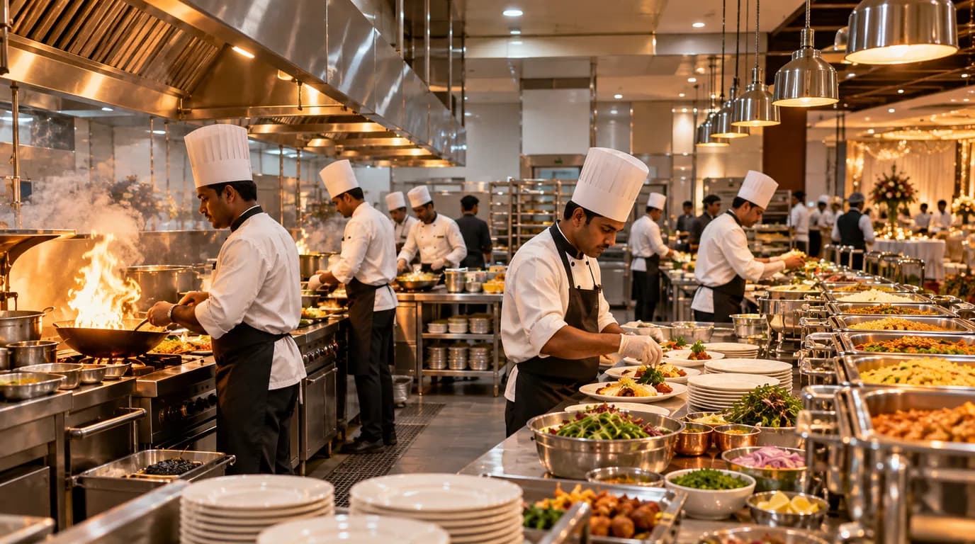 Banquet Kitchen Planning for High-Volume Weddings